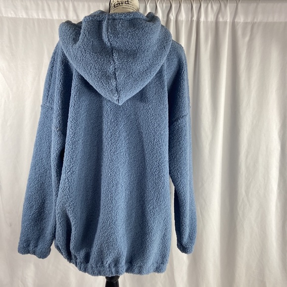 Hekka Women´s Long-sleeved hooded cardigan In Blue Size XL NWT - Picture 3 of 6